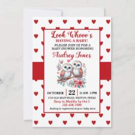 Convites Olha quem está tendo um bebê