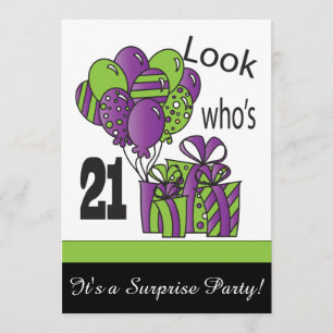 Convites Olha quem tem 21 anos   aniversário de 21 anos