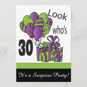 Convites Olha quem tem 30  aniversário de 30 anos