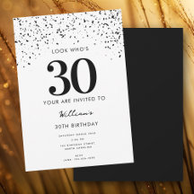 Olhar para o aniversário de 30 anos que é moderno