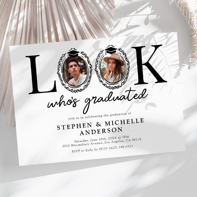 Convites Olhe Quem Se Formou Festa de Formatura Conjunto (Criador carregado)