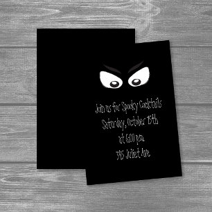 Convites Olhos Fantásticos Mínimos do Fantasma Bruto do Hal