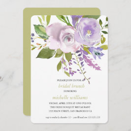 Convites Oliva | Chic Lavanda Floral Bridal Brunch