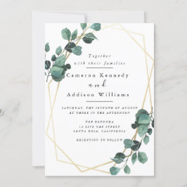 Convites Olive Leaves, Casamento Verde