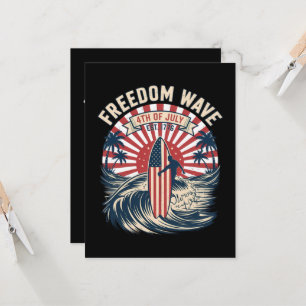 Convites Onda da Liberdade 4 de Julho