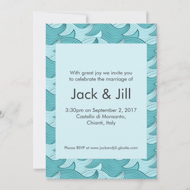 Convites Ondas de fazer (Frente)