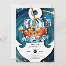 Convites Ondas Whimsical Ahoy Matey Pirate Ahothday