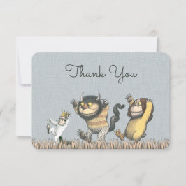 Convites Onde as coisas selvagens estão no aniversário, obr