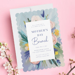 Convites Onde o amor cresce o Brunch do Dia de as mães