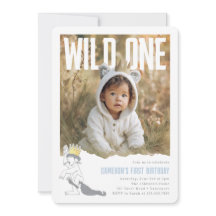 Onde Vivem as Feras Fera Única Foto de Aniversário