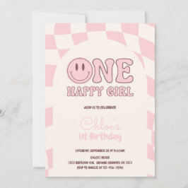 Convites One Happy Girl Invitation