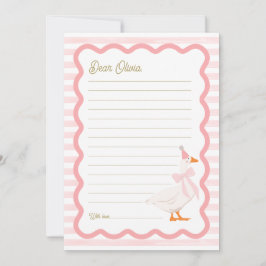 Convites One Silly Goose 1st Birthday Time Capsule Cards