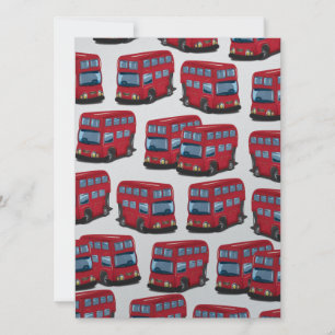 Convites Ônibus de Londres