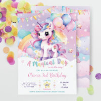 Ontem ao Dia Mágico do Arco-Íris Unicórnio