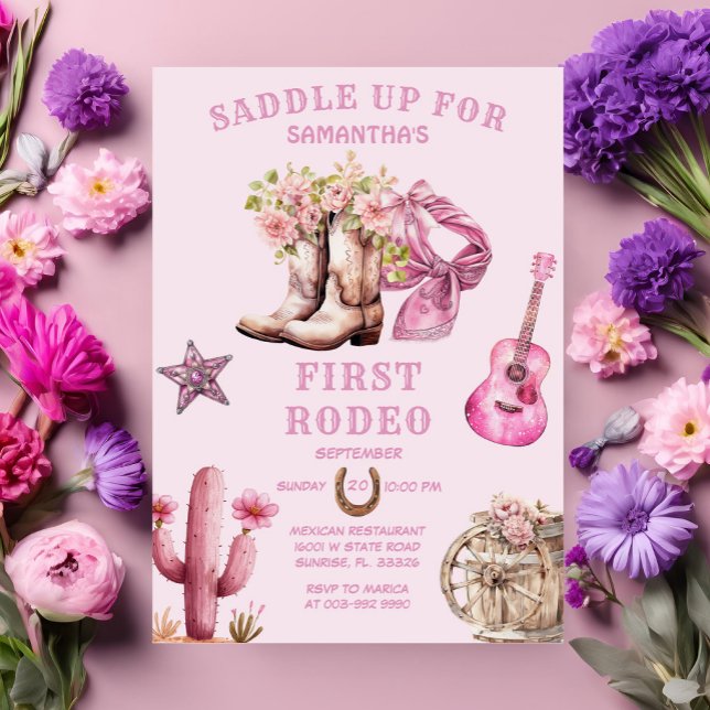 Convites Ontem, Arcos do Primeiro Rodeio Ocidental, Moça Ro (Criador carregado)