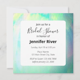 Convites Opal Chic Elegant Modern