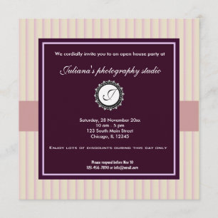 Convites Open House Novo negócio