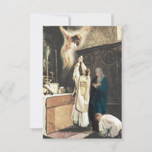 Convites Oração Religiosa para Menino de Altar Católico