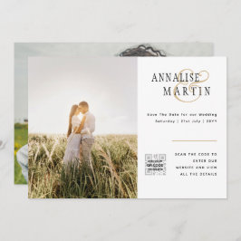 CONVITES ORÇAMENTO FOTOGRAFIA CASAMENTO QR CODE SALVE A DAT