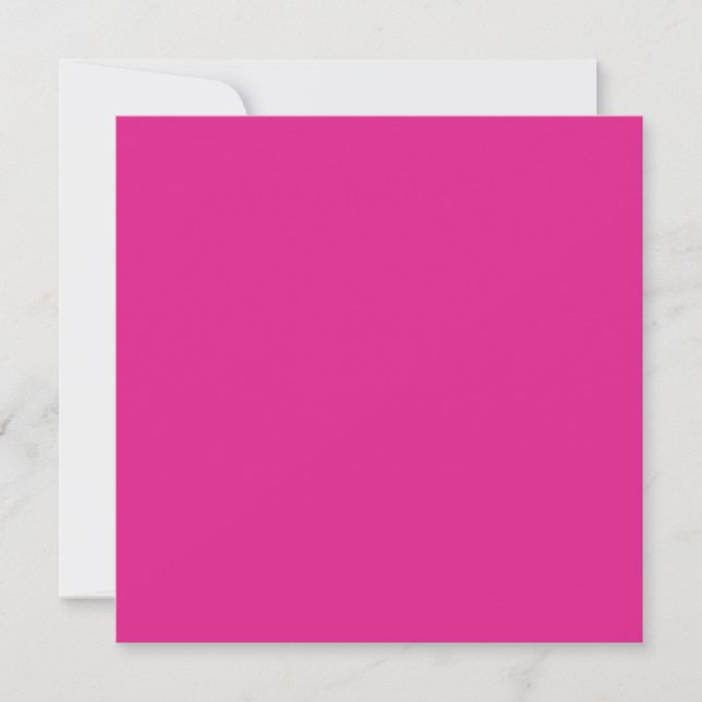 Convites ORÇAMENTO ROSA CERISE Moderno Casamento Principal (Frente)