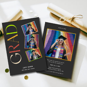Convites Orçamento Simples 4 Graduação Retroativa para Groo