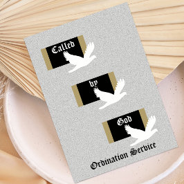 Convites Ordainee for Church Ordination