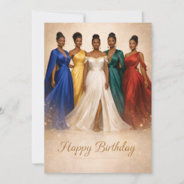 Convites Order of the Eastern Star Birthday Card