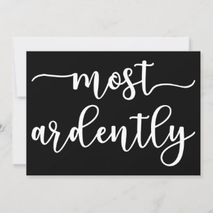 Convites Orgulho E Preconceito, Sr. Darcy - Mais Ardentemen