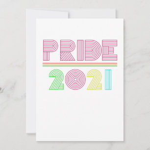 Convites orgulho gay arco-íris 2021