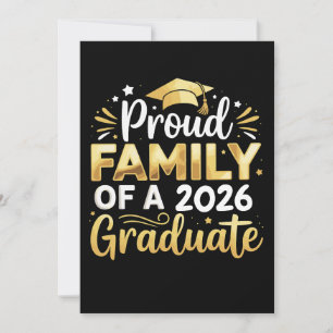 Convites Orgulhosa Família De Um Graduado Em 2026 26 Gradua