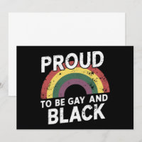 Orgulhoso por Ser Gay e Mês do Orgulho Negro 2025