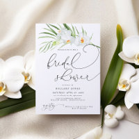 Orquídea branca | Chá de panela tropical Elegante