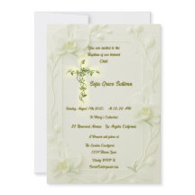 Orquídea branca e batismo vínico