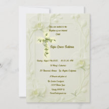 Orquídea branca e batismo vínico