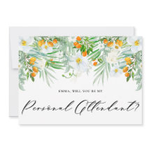 Orquídeas e Kumquats são meus assistentes pessoais