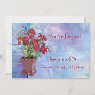 Convites Orquídeas e Watercolor 60º Aniversário