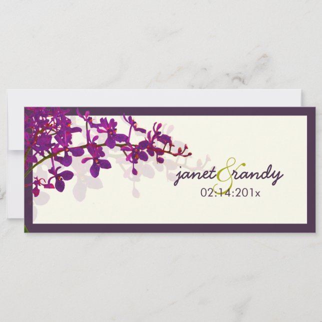 Convites Orquídeas PixDezines/renanothera (Frente)