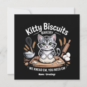 Convites Os Biscoitos gatinhos Sabemos Que Precisa De Um Ga
