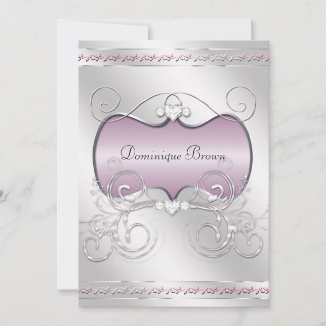 Convites Os corações e os redemoinhos convidam (Frente)