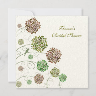 Convites Os frontões verdes do chá de panela personalizar