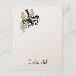 CONVITES OS MACACOS DE BALANÇO CONVIDAM