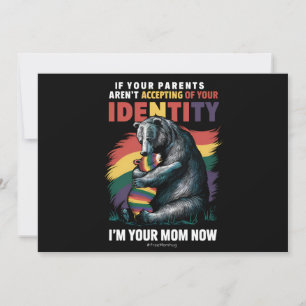 Convites Os Pais Aceitam-Me A Tua Mãe, Agora Venham Abraçar