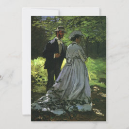 Convites Os promenaders (Os carrinhos) pelo Casamento Monet