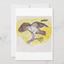 Convites Osprey Greeting Card