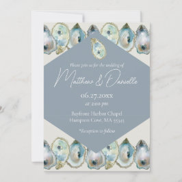 Convites Ostra em aquarela