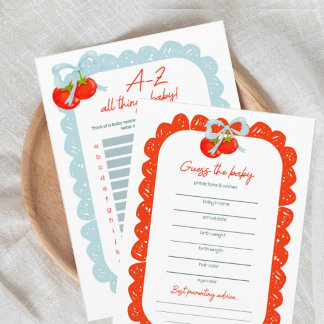 Convites Our Family is Growing Baby Shower Invitation 