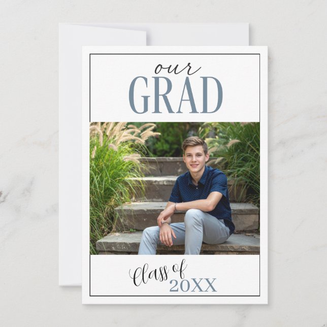 Convites Our Grad Graduation Party Invitation (Frente)