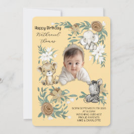 Convites Our Little Sunshine’s Birthday Bash Invitation