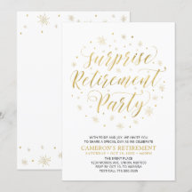 Ouro & Branco | Festa de Surpresa de Aposentadoria