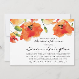 Convites Ouro de Verão Chá de panela